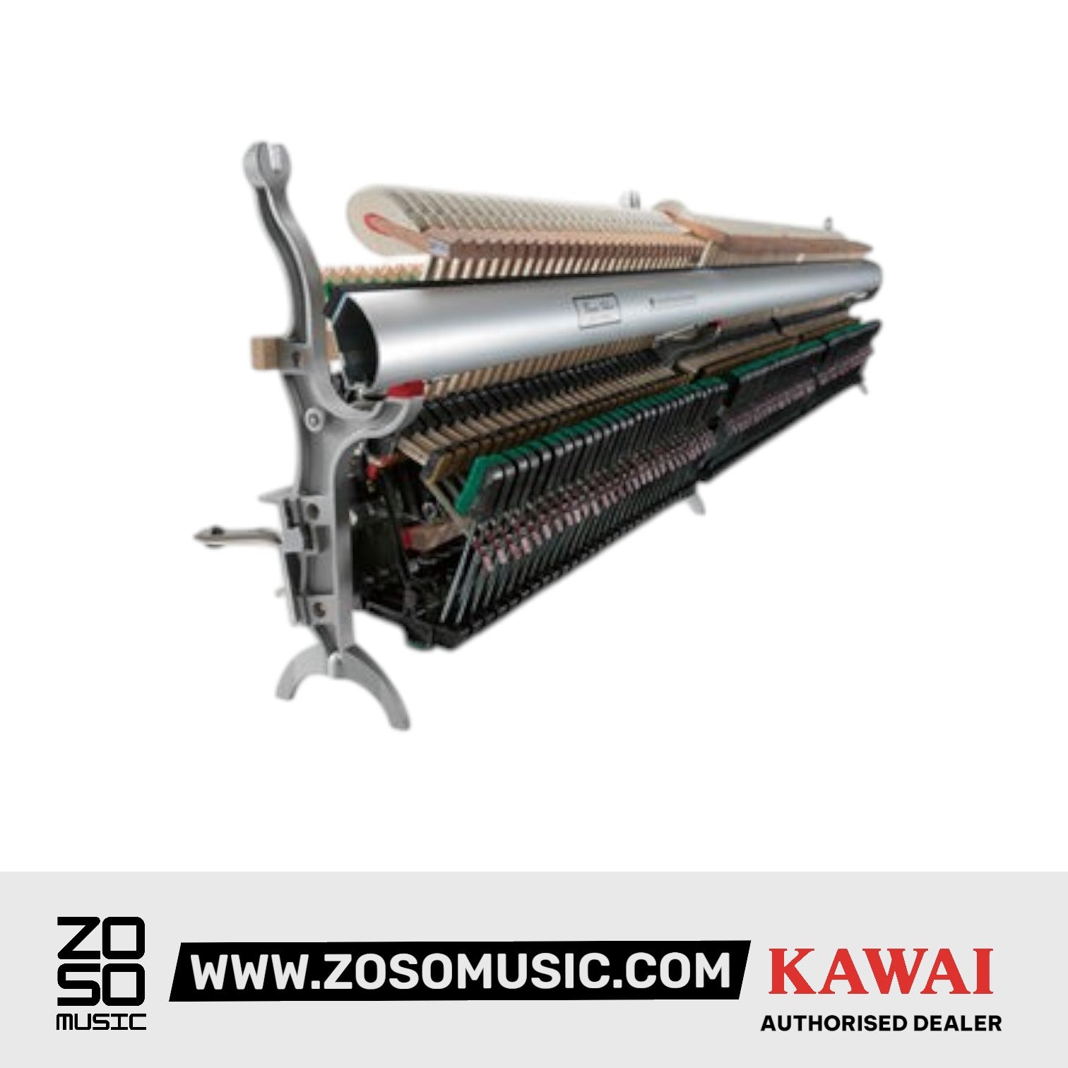 Kawai K-300 [Made In Japan] Professional Acoustic Upright Piano (Height: 122 cm) - Mahogany Polish |  KAWAI |  PIANO-ACOUSTIC |  Zoso Music