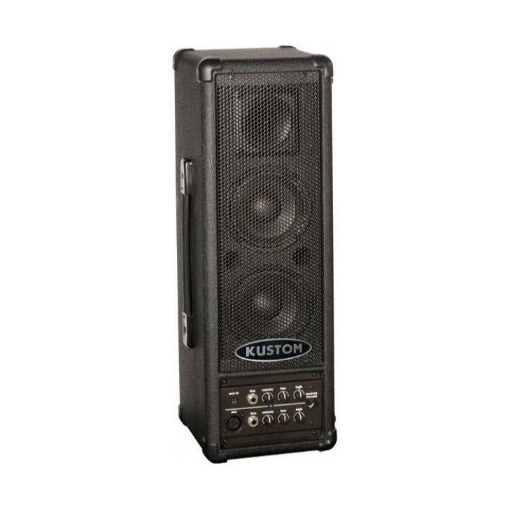 Kustom PA40BATBT Battery-powered Pa Speaker With Bluetooth, 40 Watt, 2 X 4.5Inch Speakers | Rechargable Battery