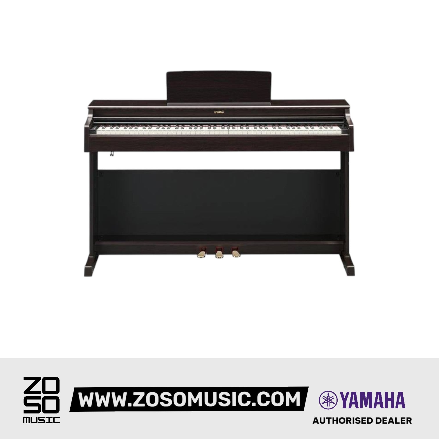 Yamaha Arius YDP-165 88-Keys Digital Piano, Rosewood |  YAMAHA MUSIC |  PIANO-DIGITAL |  Zoso Music