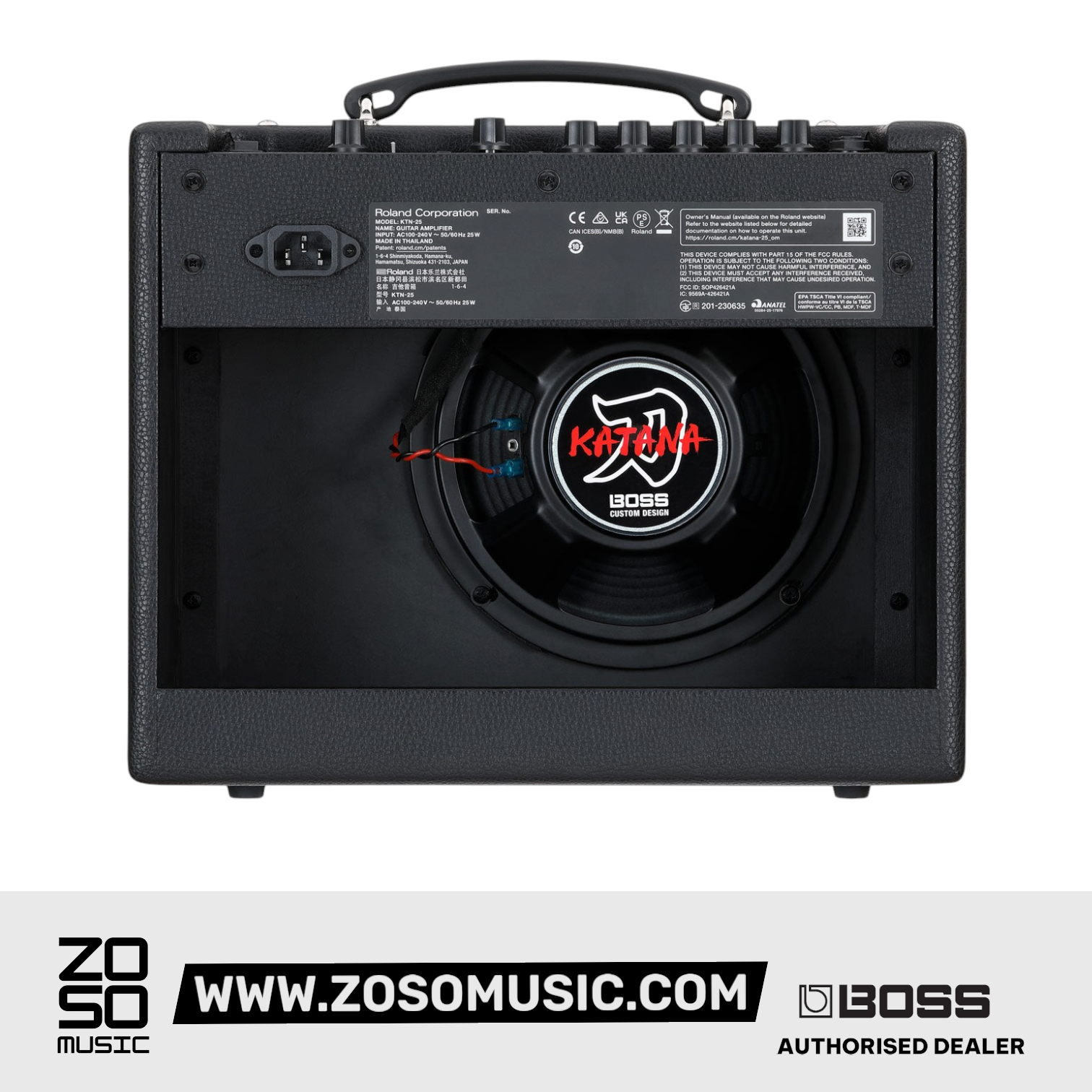 Boss Katana 25-watt 1 x 8-inch Combo Amplifier