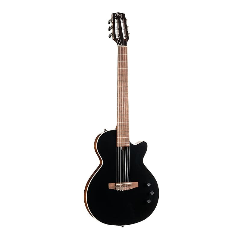 Cort Sunset Nylectric II Electro-Classical Guitar - Black