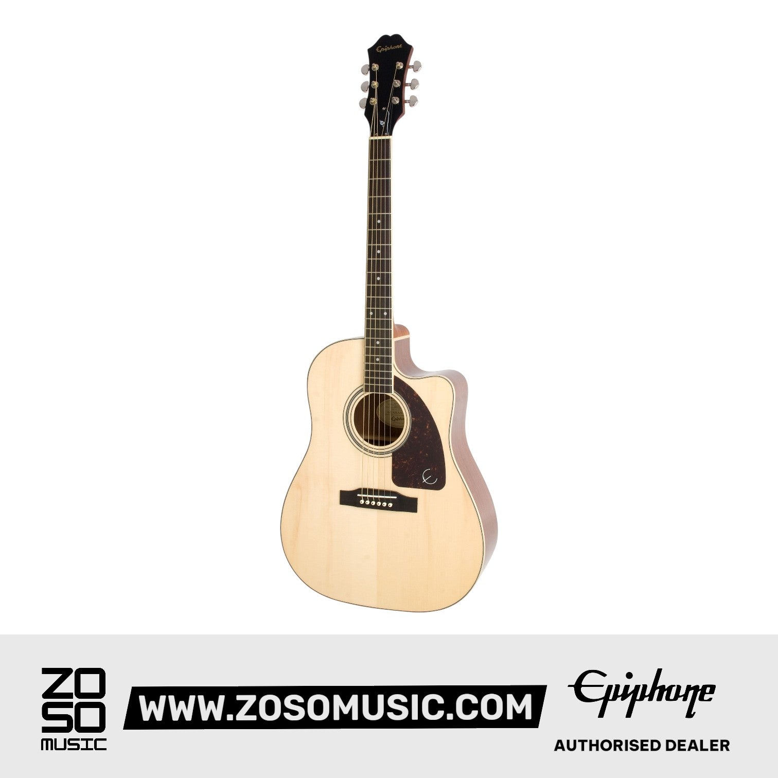 Epiphone EE2SNANH1 J-45 EC Studio Acoustic Guitar - Natural |  EPIPHONE |  ACOUSTIC GUITAR |  Zoso Music