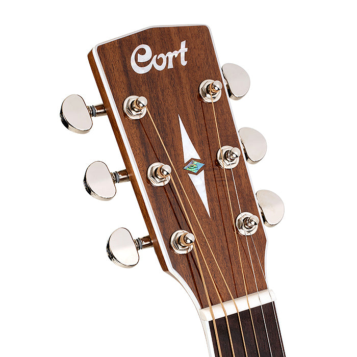 Cort GA5F-KOA Cutaway Acoustic-Electric Guitar - Natural