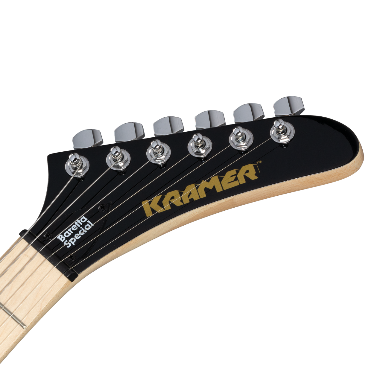 Kramer Baretta Special Headstock Front View Zoso Music