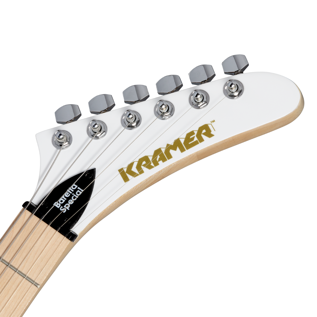 Kramer Baretta Special Headstock View Zoso Music