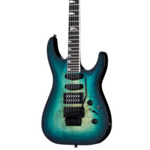 Kramer SM-1 Figured Electric Guitar - Caribbean Blue Perimeter |  KRAMER |  ELECTRIC GUITAR |  Zoso Music
