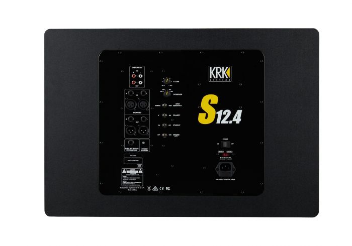 KRK S12.4 12-Inch Powered Studio Subwoofer