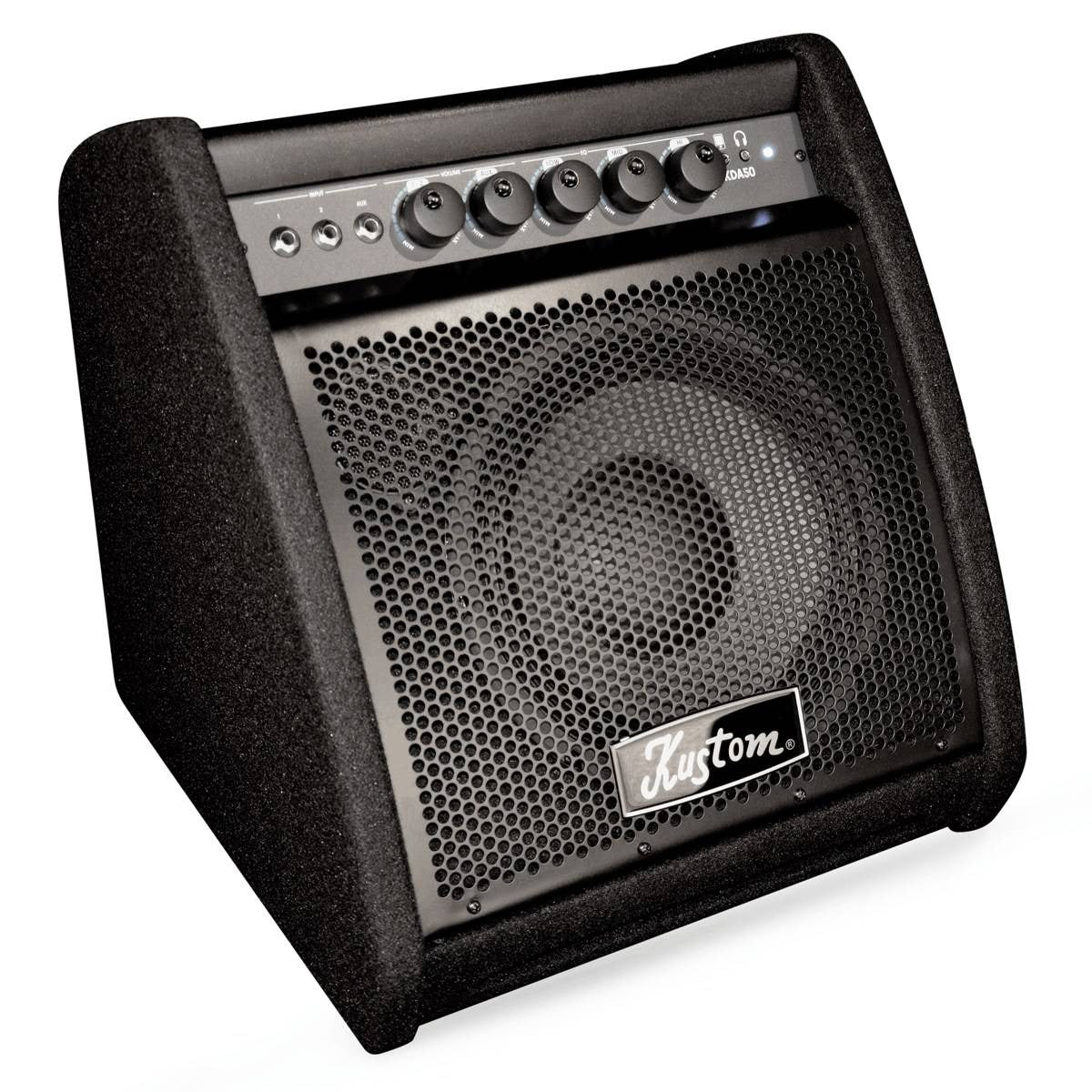 Kustom KDA50 50W Drum Amp Monitor (1 x 10Inch Speaker w/ 2.5Inch Tweeter)