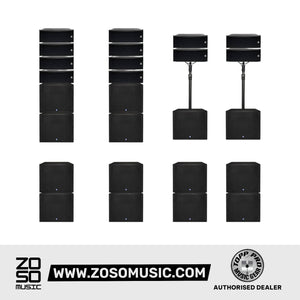 Topp Pro L-Array 28H Passive Line Array Loudspeaker |  TOPP PRO |  POWERED SPEAKER |  Zoso Music