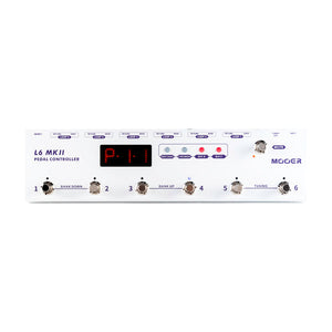 Mooer Pedal Controller L6 MKII Programmable Loop Switcher | Zoso Music Sdn Bhd