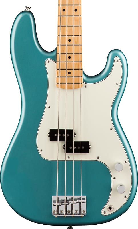 Fender Player Precision Bass Guitar, Maple FB, Tidepool