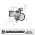 Ludwig LC179XX028DIR Breakbeats By Questlove 4-Piece Drum Kit w/ Bag, White Sparkle |  LUDWIG |  DRUM-ACOUSTIC |  Zoso Music