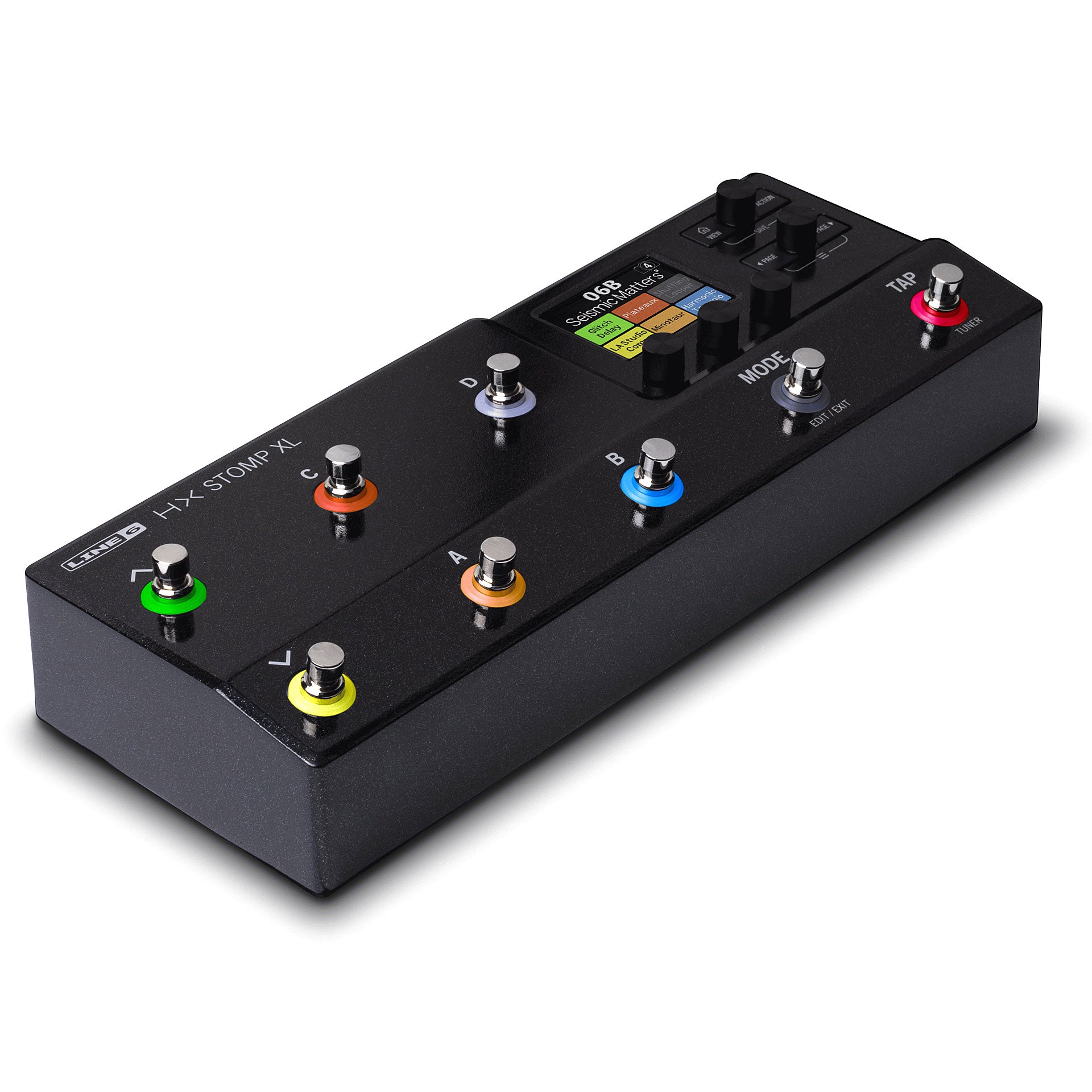 Line 6 HX Stomp XL Side View Zoso Music 