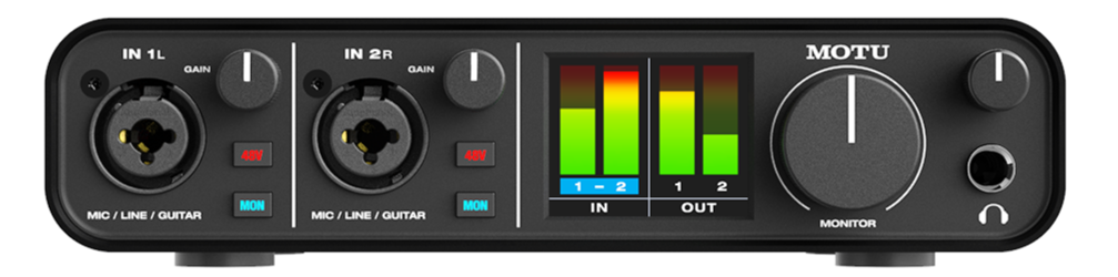 MOTU M2 2x2 USB-C 2-Channel Audio Interface | Zoso Music Sdn Bhd