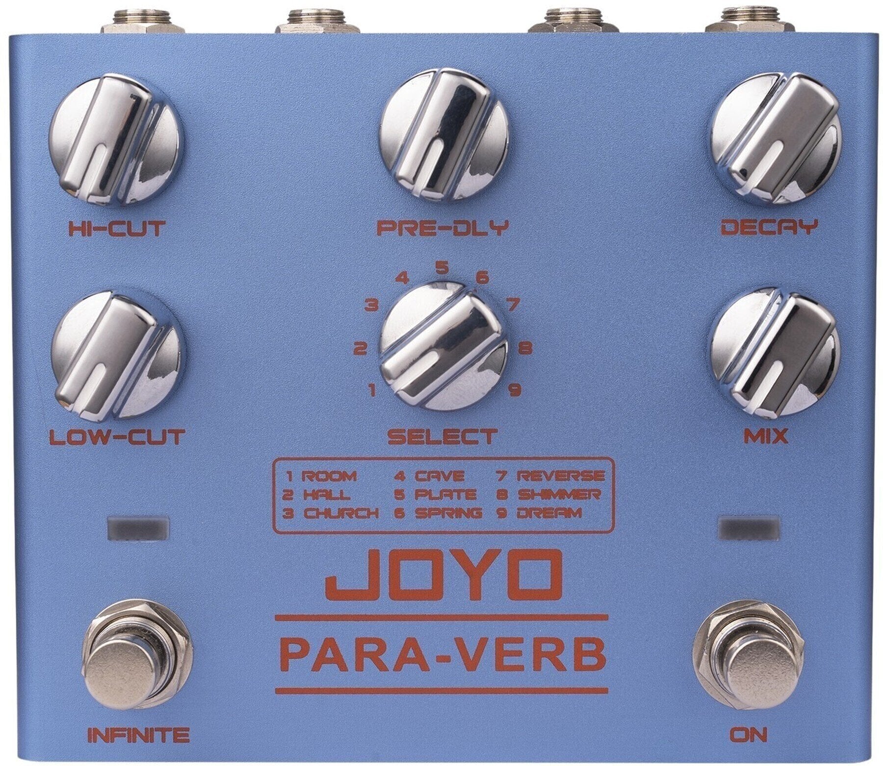 Joyo R-31 Para-Verb Reverb Guitar Effect Pedal | Zoso Music Sdn Bhd