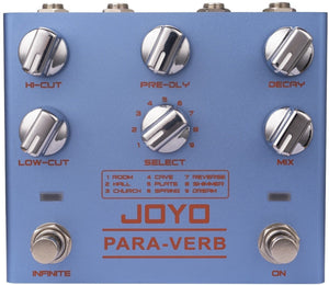 Joyo R-31 Para-Verb Reverb Guitar Effect Pedal | Zoso Music Sdn Bhd