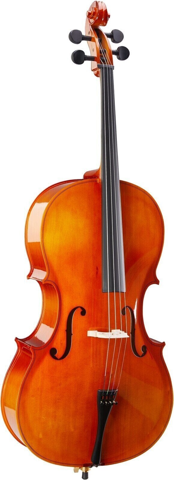Valencia CE100G 4/4 Natural Cello Outfit Free Case |  VALENCIA |  STRINGS INST-CELLO |  Zoso Music