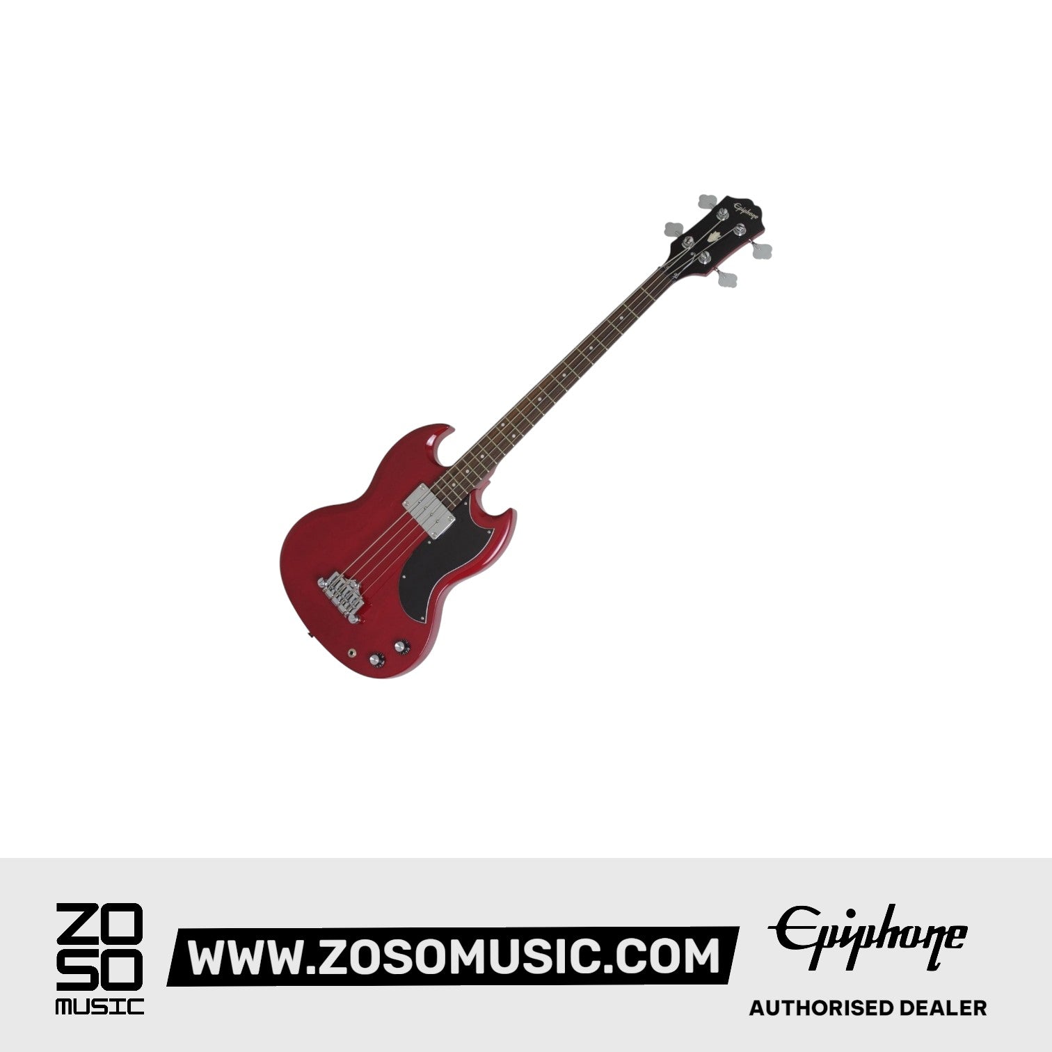 Epiphone EBG0CHCH1 EB-O 4 String Bass Guitar, Cherry ( FREE Gator GBE-BASS Gig Bag ) |  EPIPHONE |  BASS GUITAR |  Zoso Music