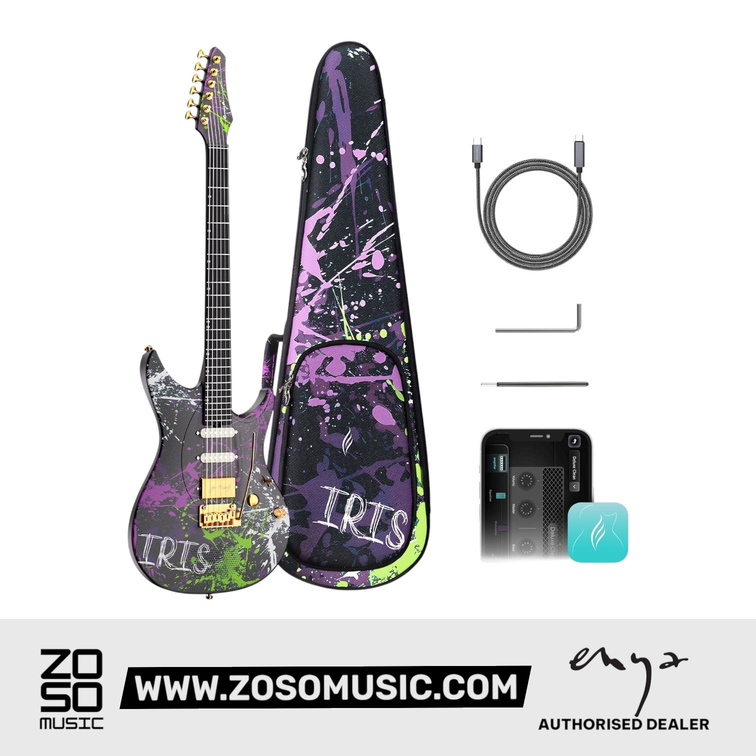 Enya Inspire Smart Electric Guitar - Igor Paspalj | Zoso Music Sdn Bhd