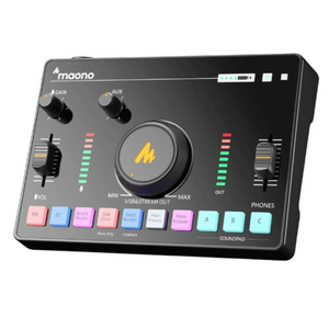 MAONO AMC2 NEO One-Stop Streaming Audio Mixer & Sound Card | Zoso Music Sdn Bhd