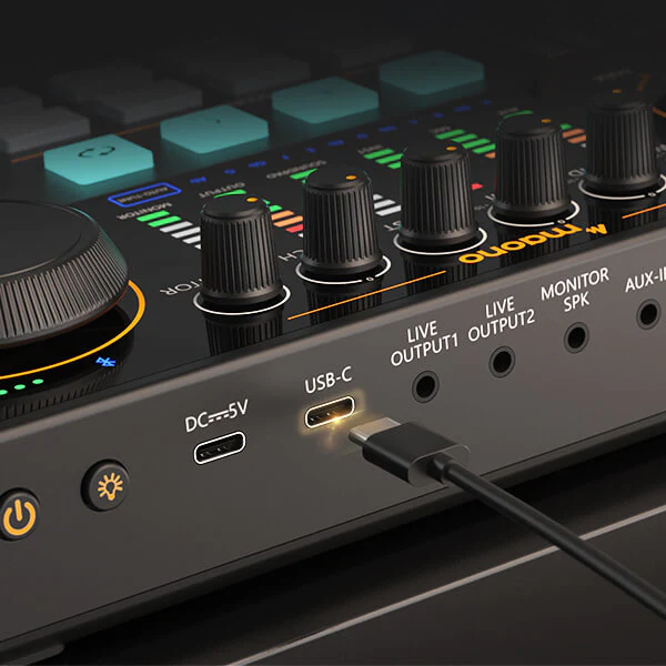 Maonocaster AME2 Integrated Audio Production Studio Sound Card For Live Streaming