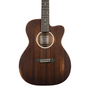 Martin 000CJR-10E Streetmaster, Road Series, Junior Acoustic-Electric Guitar, Full Solid Sapele, Fishman with Gig Bag |  MARTIN |  ACOUSTIC GUITAR |  Zoso Music