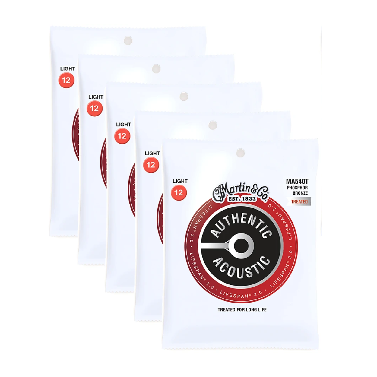 Martin MA540T 5-Pack Zoso Music