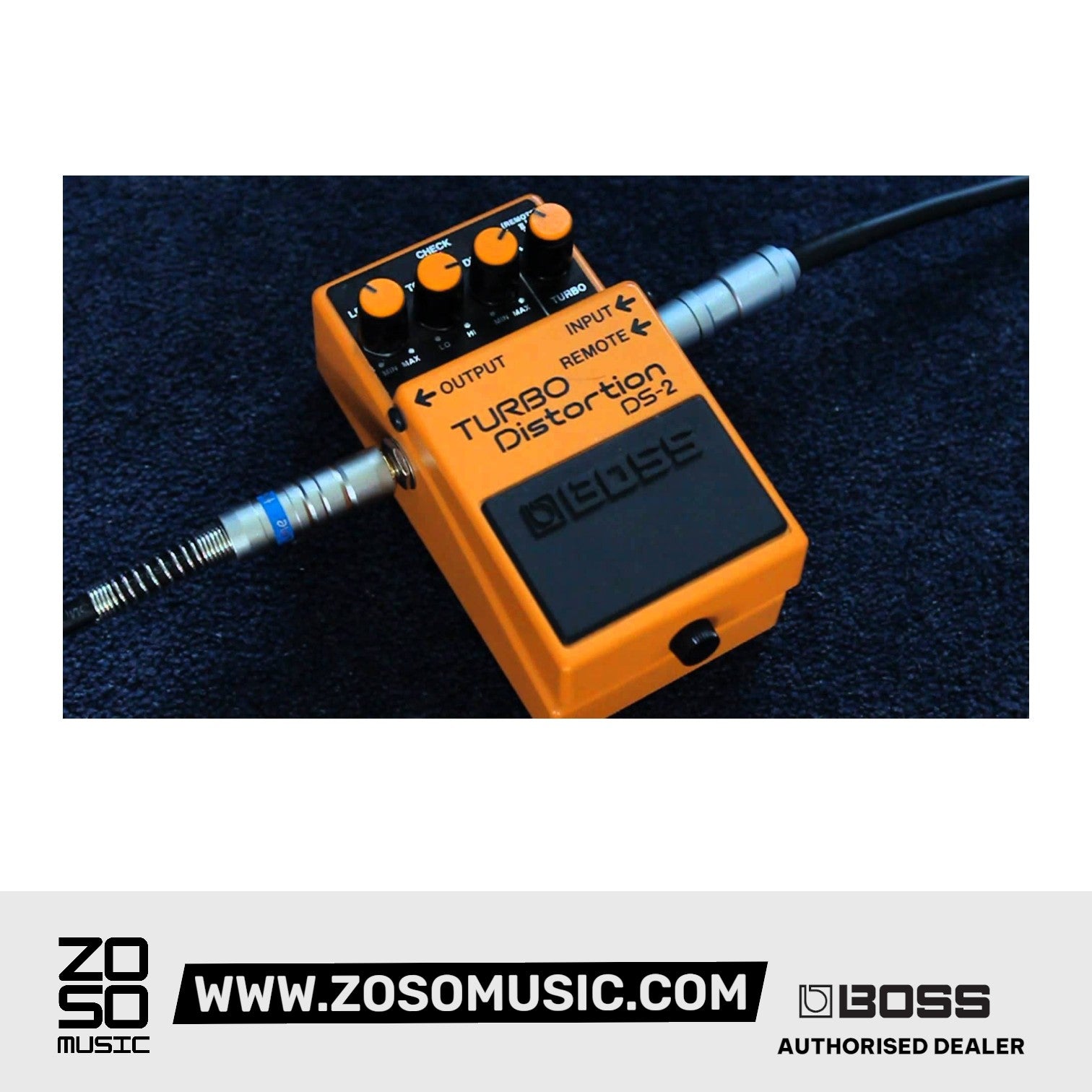 BOSS DS-2 TURBO DISTORTION PEDAL (DS2) | BOSS , Zoso Music