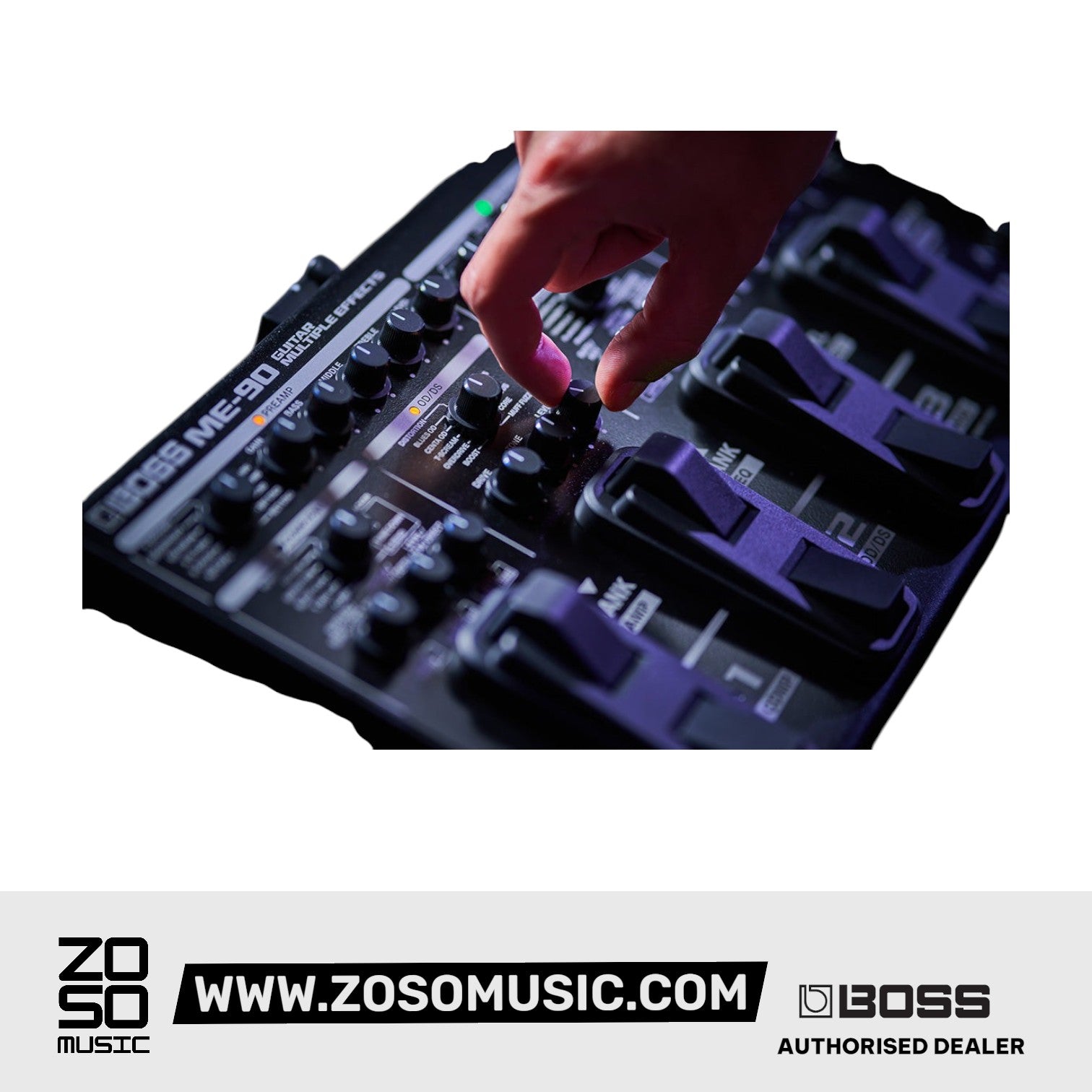 Boss ME-90 Guitar Multi-Effects / Floor Pedal |  BOSS |  MULTI-EFFECTS |  Zoso Music