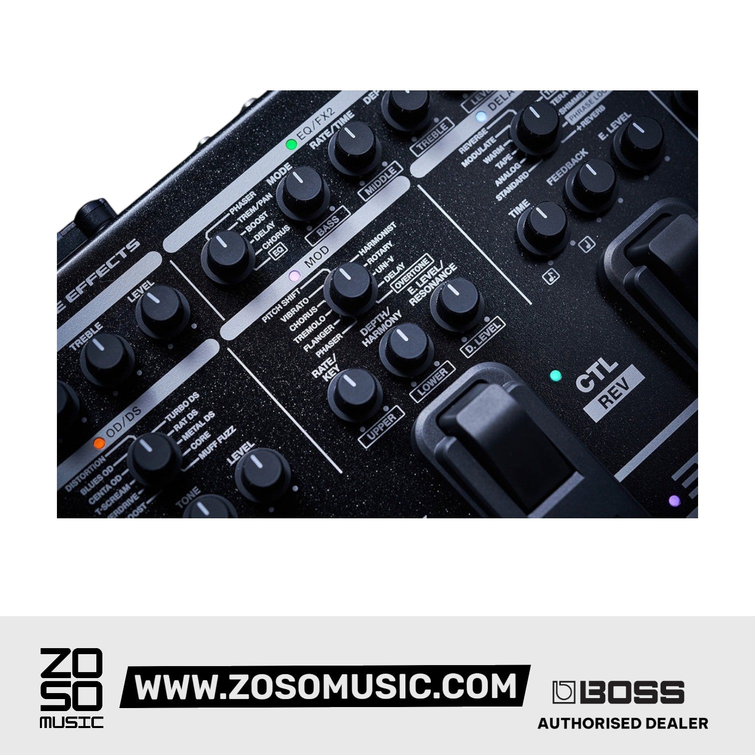Boss ME-90 Guitar Multi-Effects / Floor Pedal |  BOSS |  MULTI-EFFECTS |  Zoso Music
