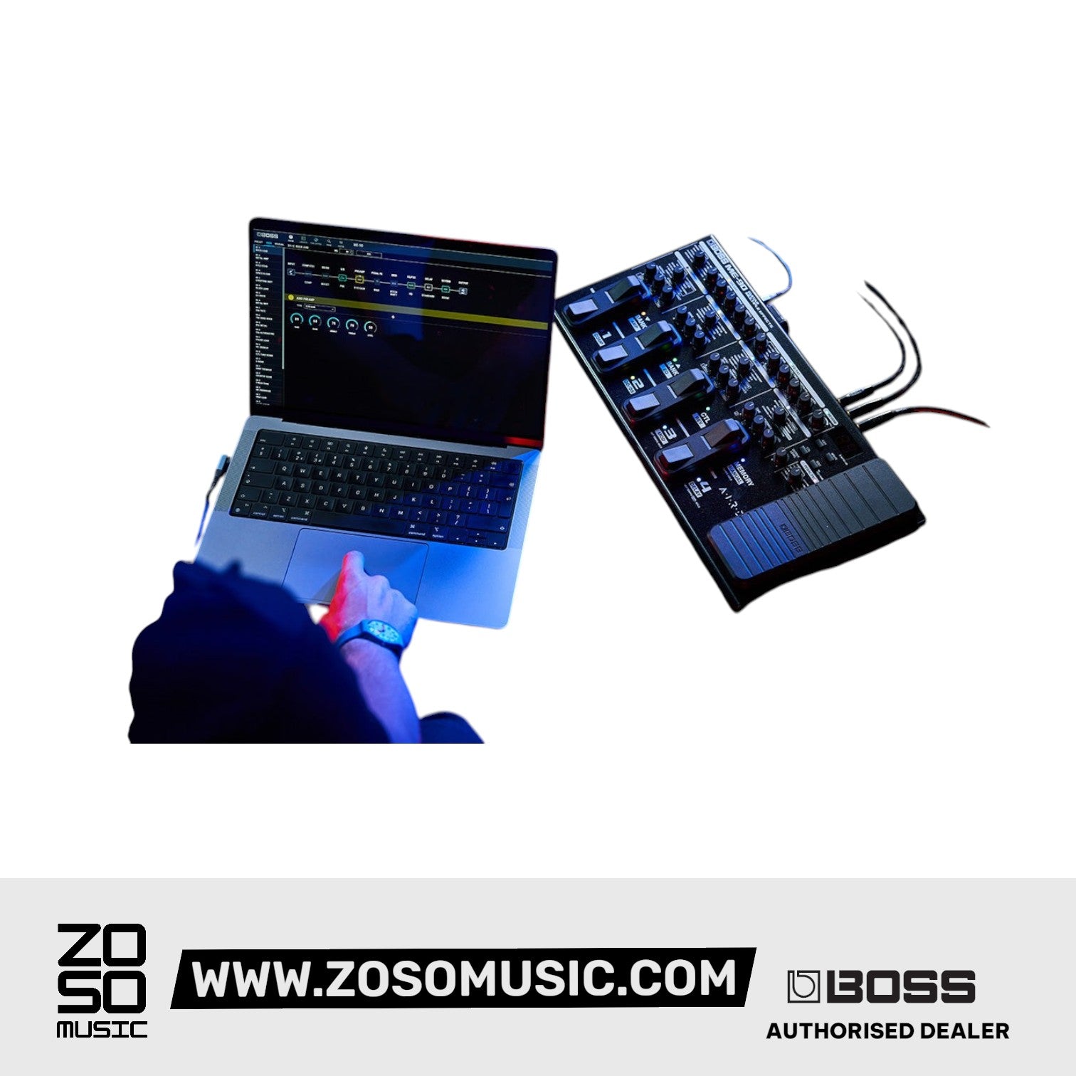Boss ME-90 Guitar Multi-Effects / Floor Pedal |  BOSS |  MULTI-EFFECTS |  Zoso Music
