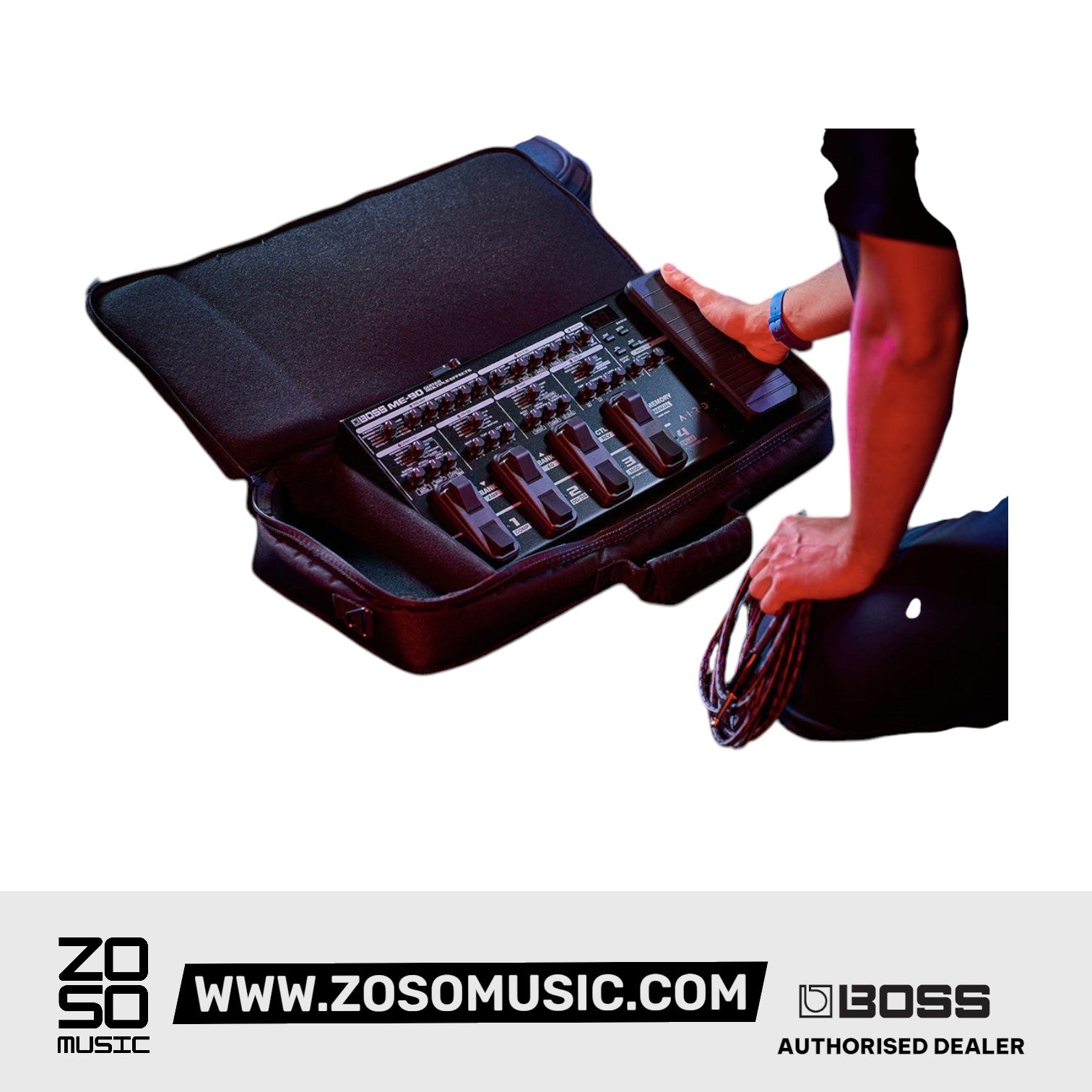 Boss ME-90 Guitar Multi-Effects / Floor Pedal |  BOSS |  MULTI-EFFECTS |  Zoso Music