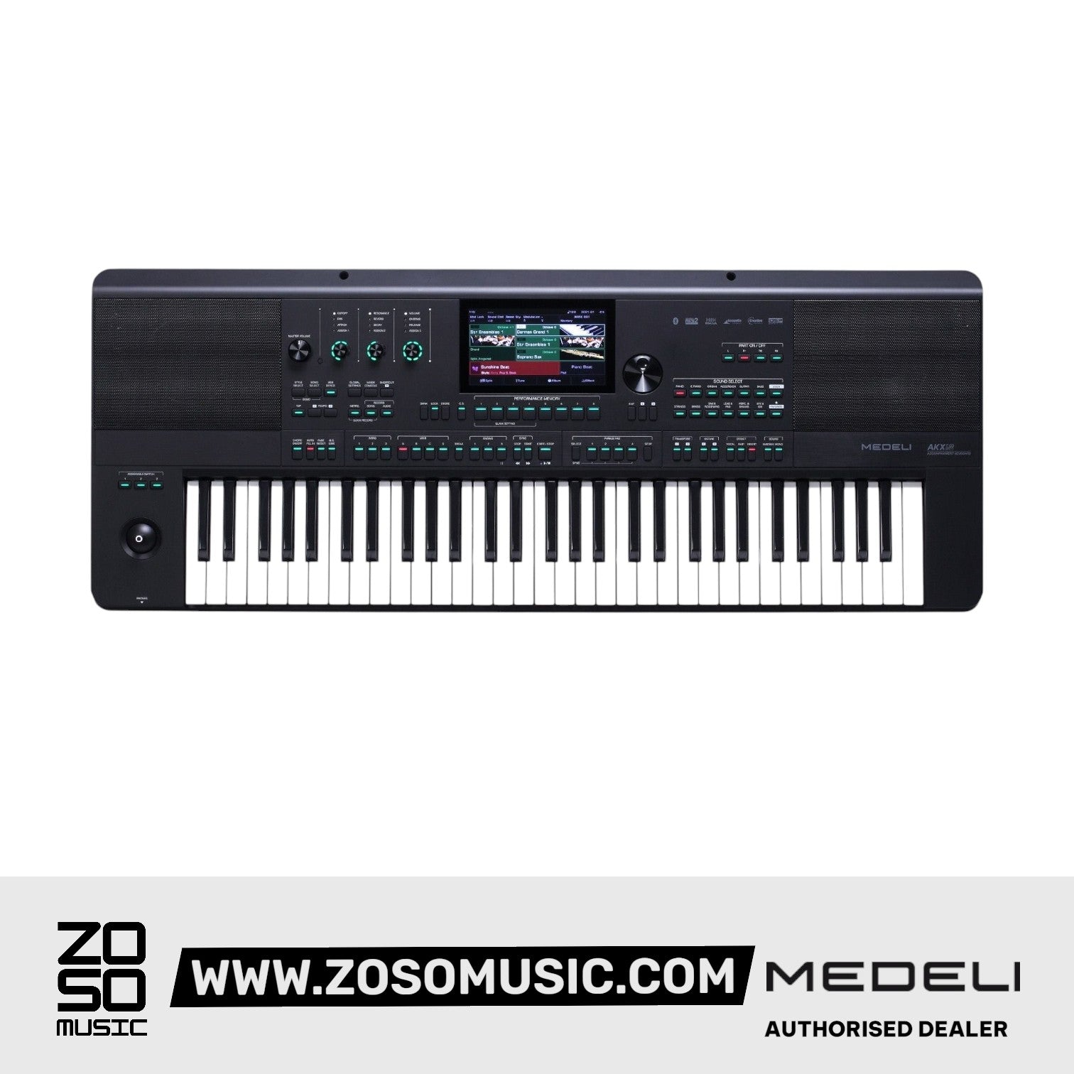 MEDELI AKX10 ELECTRONIC KEYBOARD 61 |  MEDELI |  KEYBOARD-PORTABLE |  Zoso Music