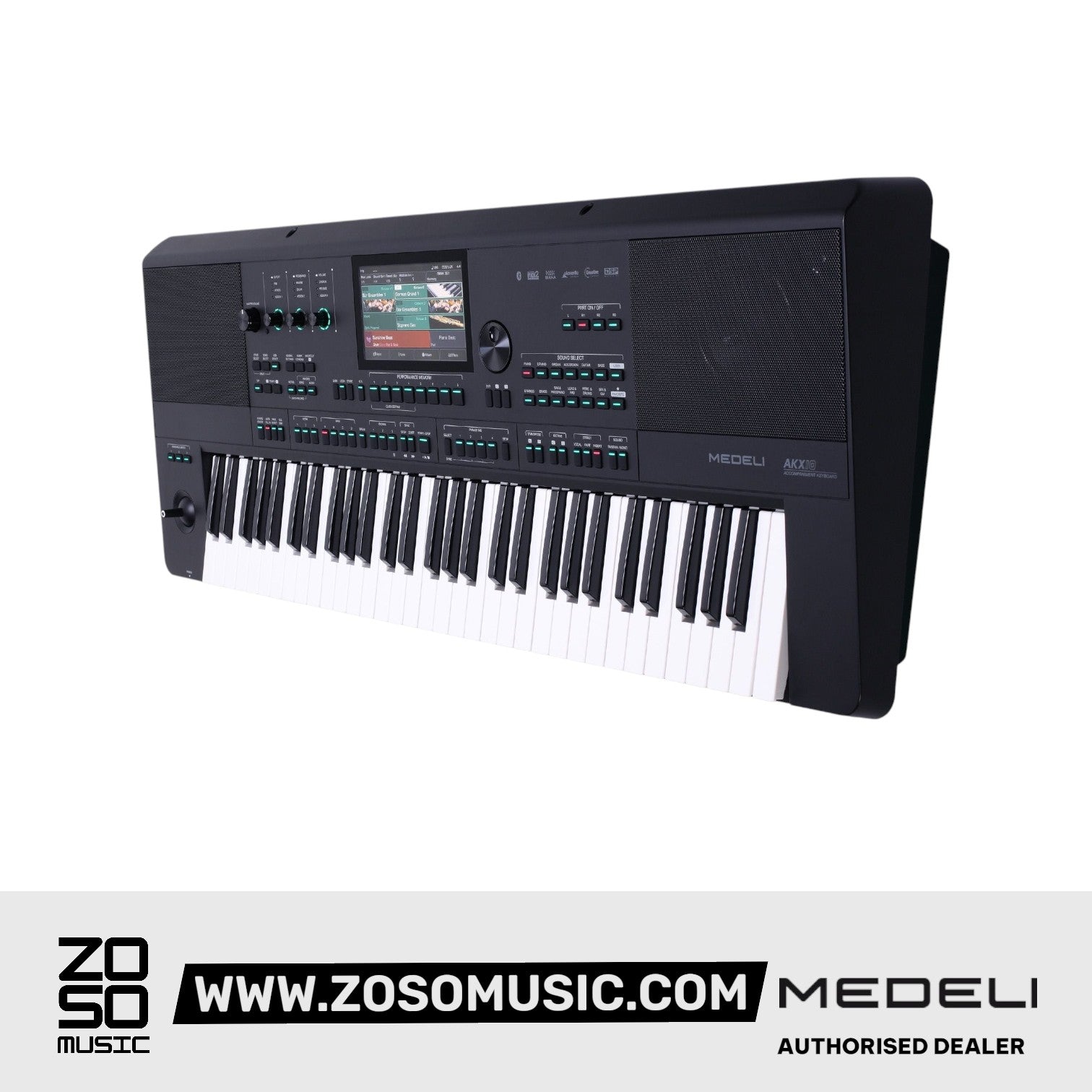 MEDELI AKX10 ELECTRONIC KEYBOARD 61 |  MEDELI |  KEYBOARD-PORTABLE |  Zoso Music