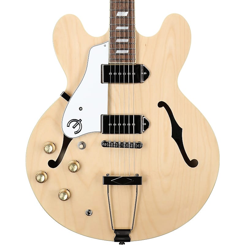 Epiphone Casino Left-handed Hollowbody Electric Guitar - Natural | Zoso Music Sdn Bhd