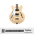 Epiphone Casino Left-handed Hollowbody Electric Guitar - Natural | Zoso Music Sdn Bhd
