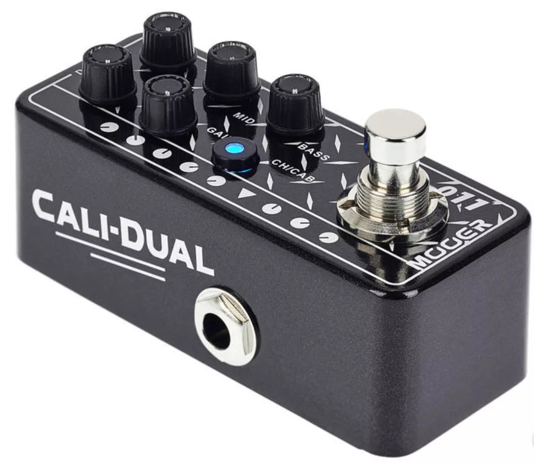 Mooer 011 Cali-Dual Micro Preamp Pedal |  MOOER |  MULTI-EFFECTS |  Zoso Music