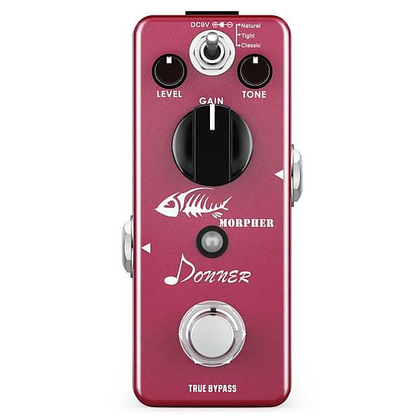 Donner Distortion Guitar Pedal, Morpher Distortion 3 Modes Natural, Tight, Classic Crunch 80s Metal for Electric Guitar True Bypass | Zoso Music Sdn Bhd