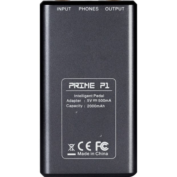 Mooer Prime P1 Intelligent Pedal - Gray |  MOOER |  EFFECTS |  Zoso Music