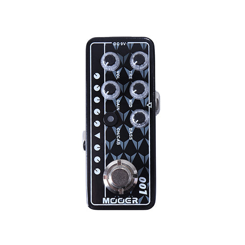 Mooer 001 Gas Station Micro Preamp Pedal | Zoso Music Sdn Bhd