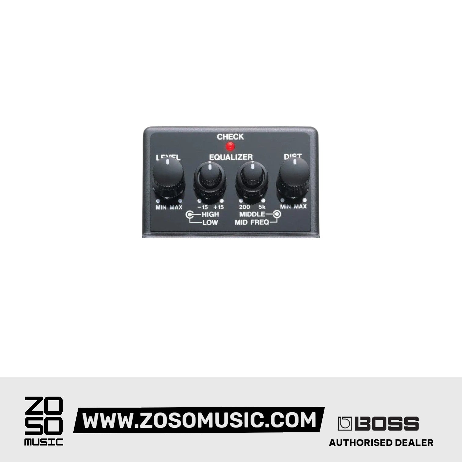 BOSS MT-2 METAL ZONE PEDAL (MT2) | BOSS , Zoso Music
