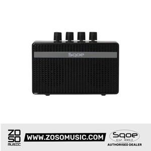 SQOE S1G Rechargeable Mini Amplifier for Electric Guitar | Zoso Music Sdn Bhd