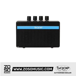 SQOE S1B Rechargeable Mini Amplifier for Bass Guitar | Zoso Music Sdn Bhd