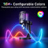 Maono DM40 PRO Wireless USB-C Mic Condenser Microphone with Desktop Stand
