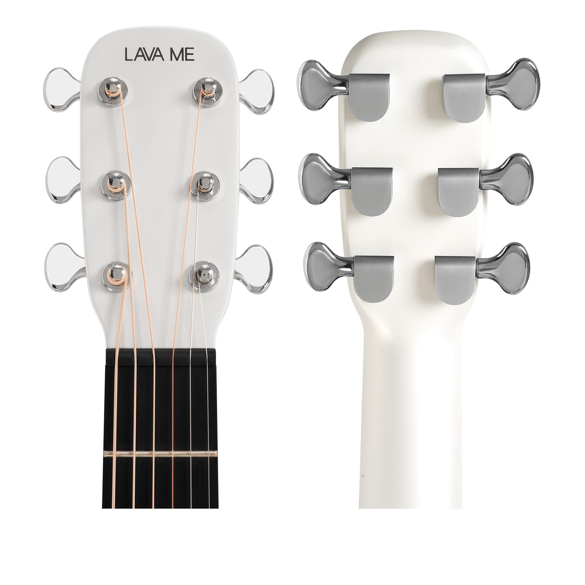 Lava Me 3 36inch Carbon Fiber Smart Guitar with Ideal Bag - White