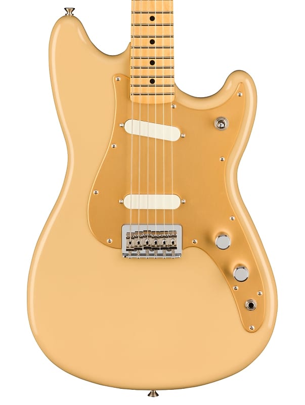 Fender Player Duo-Sonic Electric Guitar, Maple FB, Desert Sand