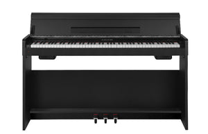 NUX WK-310 88-Key Graded Hammer Action Digital Piano with Piano Bench - Black - Zoso Music