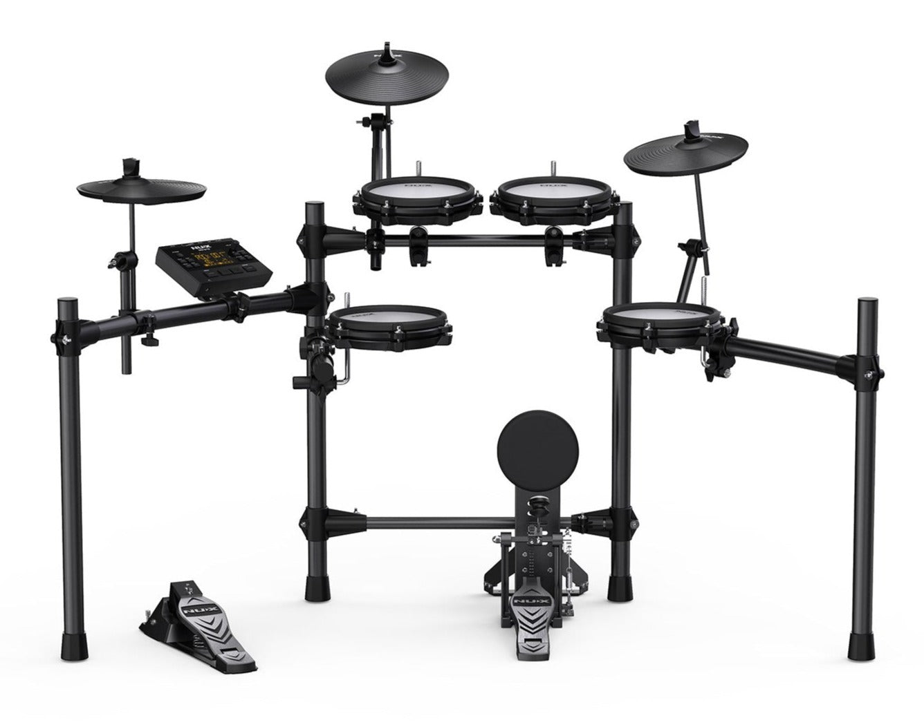 Nux DM-210 5-Piece Digital Electronic Drum with Full Mesh Head