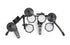 Nux DM-210 5-Piece Digital Electronic Drum with Full Mesh Head |  NUX |  DRUM-ELECTRONIC |  Zoso Music