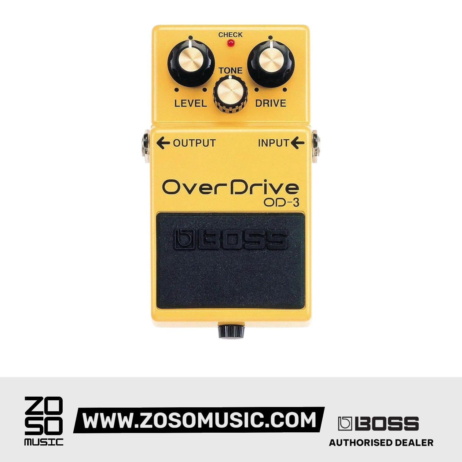 BOSS OD-3 OVERDRIVE PEDAL | BOSS , Zoso Music